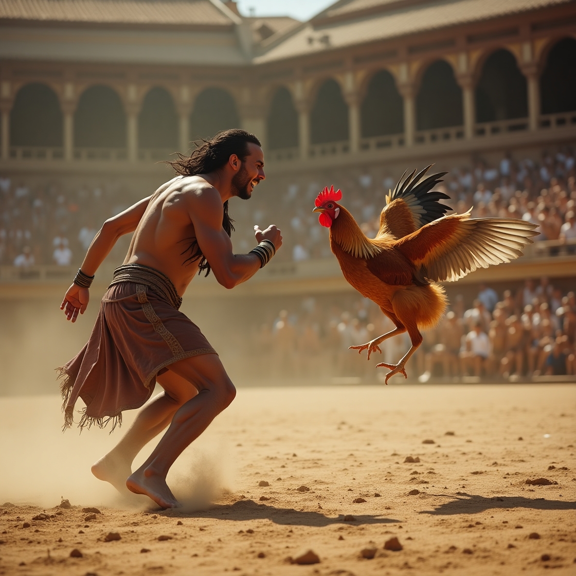 Romanus Eunt Domus Chicken Scene Thumbnail